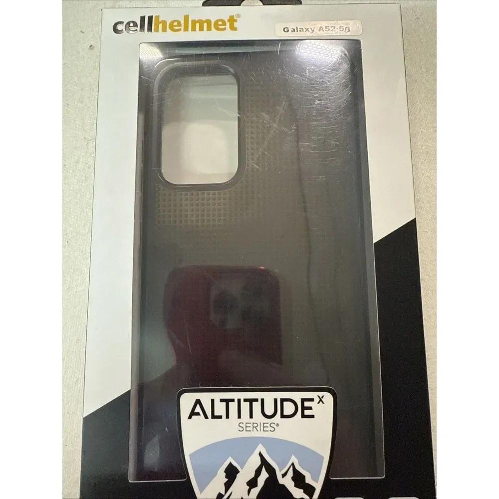 Black cell helmet galaxy‎ A52 5g Phone case